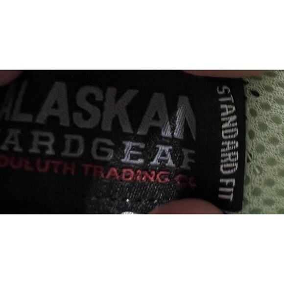 Alaskan Hardgear AKHG Button Shirt Men’s L Green Snap Front Long Sleeve Fishing - Picture 4 of 11